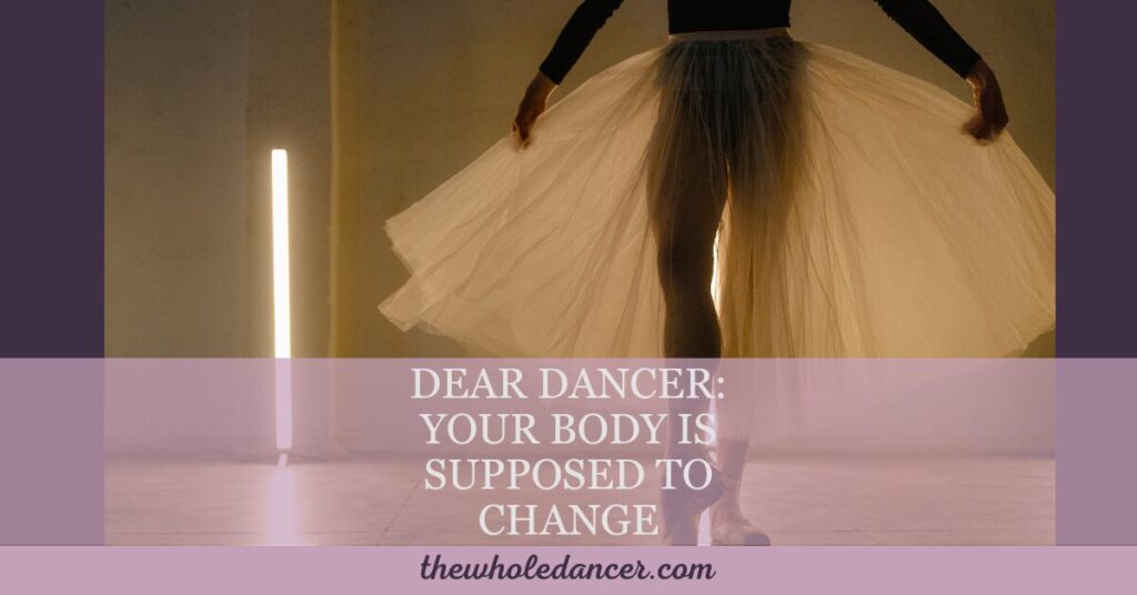 dancer body change