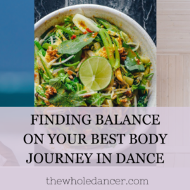 body journey in dance