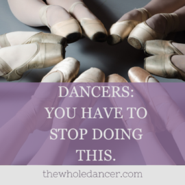 dancers you have to stop