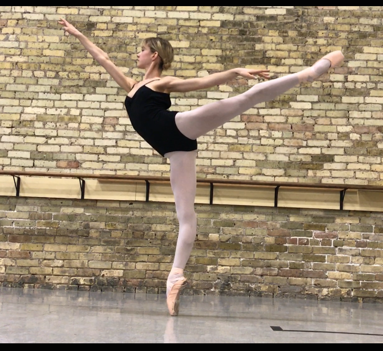 Quincy First Arabesque